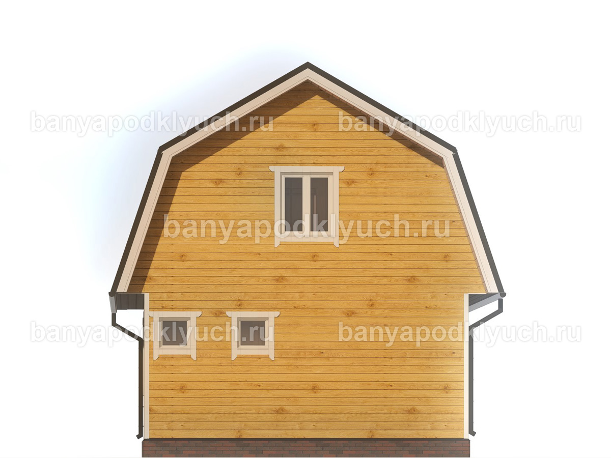 Баня из бруса 9x6 м Баня из бруса 9x6 м